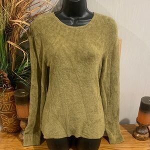 Talbots Sage Green Textured Sweater